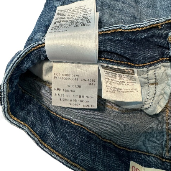 Levi's 721 High Rise Skinny Jean Dark Denim Women’s Size 30 - Picture 6 of 7